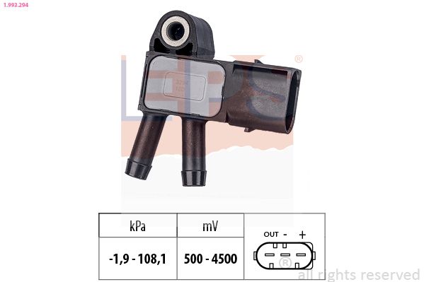 EPS 1.993.294 Sensor, exhaust pressure