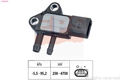 Sensor, exhaust pressure EPS 1.993.297