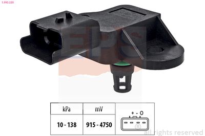 Air Pressure Sensor, altitude adaption EPS 1.993.320