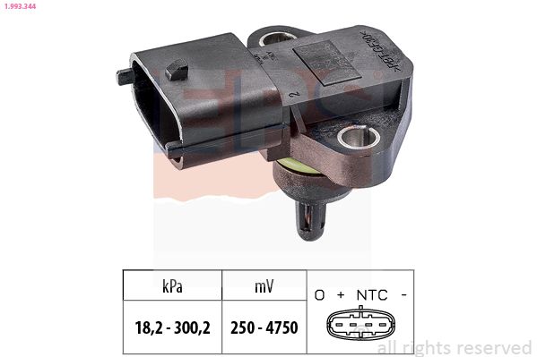 EPS 1.993.344 Air Pressure Sensor, altitude adaption