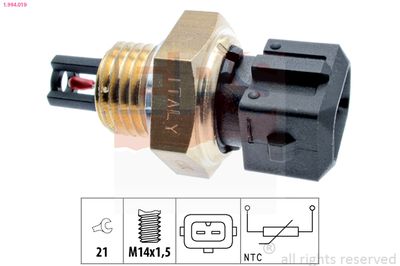Sensor, intake air temperature EPS 1.994.019