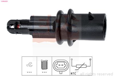 Sensor, intake air temperature EPS 1.994.033