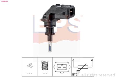 Sensor, intake air temperature EPS 1.994.038