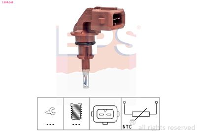 Sensor, intake air temperature EPS 1.994.048