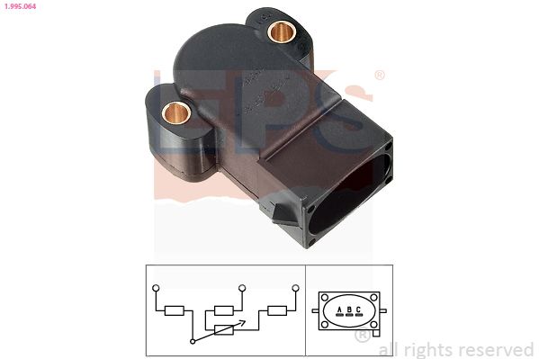 EPS 1.995.064 Sensor, throttle position