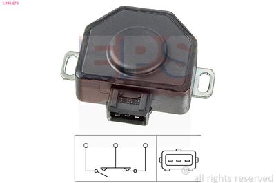 Sensor, throttle position EPS 1.995.079