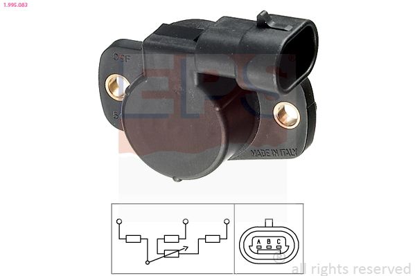 EPS 1.995.083 Sensor, throttle position