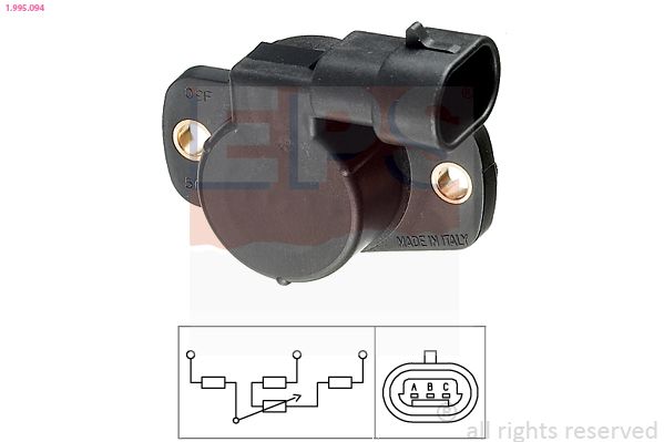 EPS 1.995.094 Sensor, throttle position