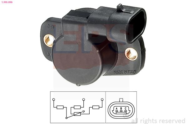 EPS 1.995.096 Sensor, throttle position