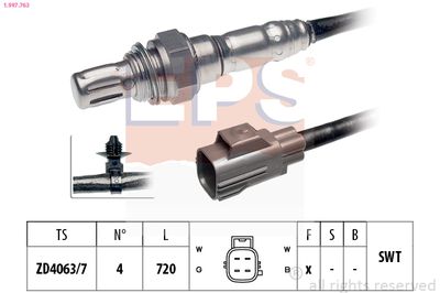 Lambda Sensor EPS 1.997.763