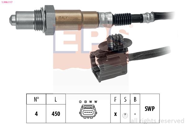 EPS 1.998.117 Lambda Sensor