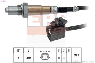 Lambda Sensor EPS 1.998.117