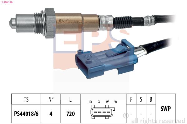 EPS 1.998.198 Lambda Sensor