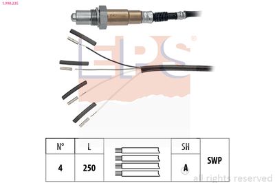 Lambda Sensor EPS 1.998.235