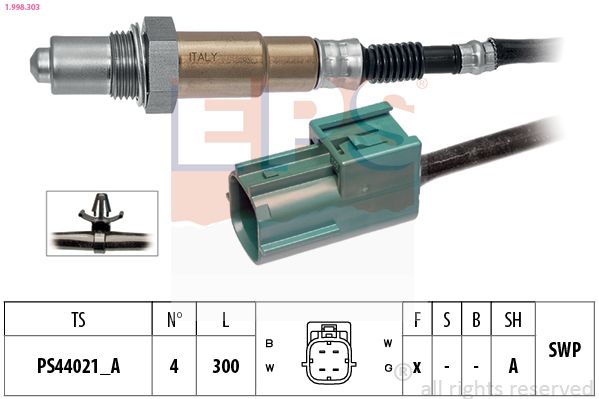 EPS 1.998.303 Lambda Sensor
