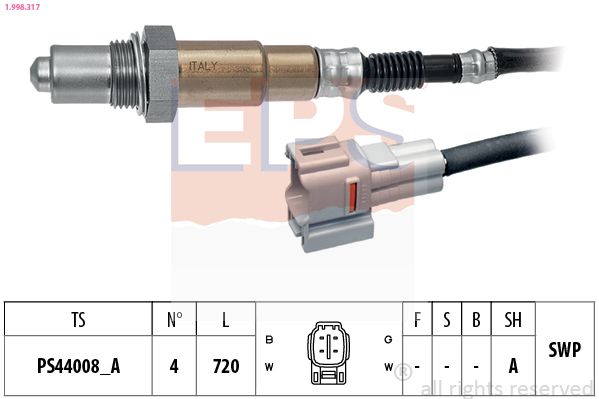 EPS 1.998.317 Lambda Sensor