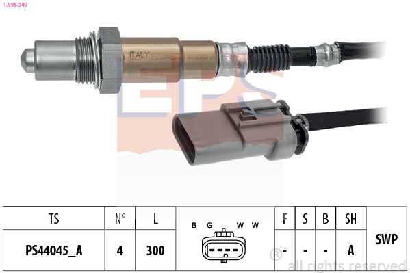 EPS 1.998.349 Lambda Sensor