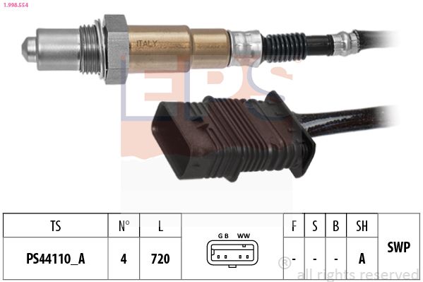 EPS 1.998.554 Lambda Sensor