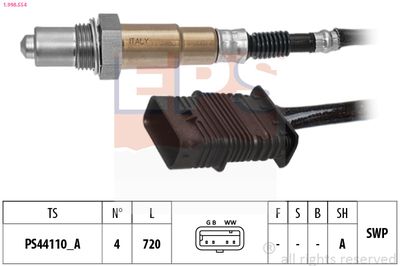 Lambda Sensor EPS 1.998.554
