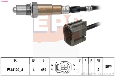 Lambda Sensor EPS 1.998.599