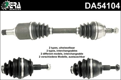 Drive Shaft ERA Benelux DA54104