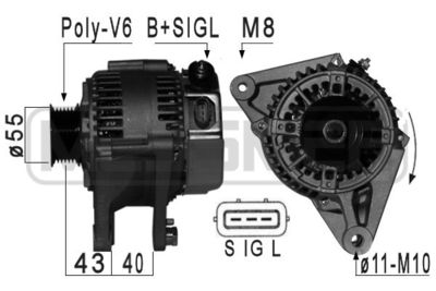 Alternator ERA 209003A