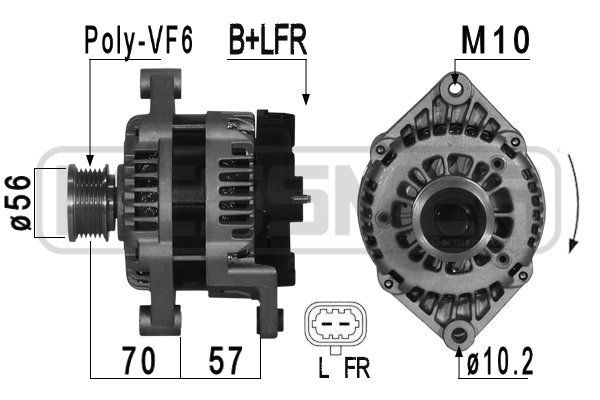ERA 209017 Alternator