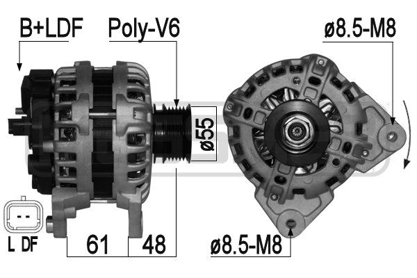 ERA 209056A Alternator