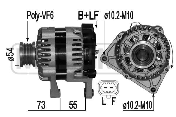 ERA 209131 Alternator