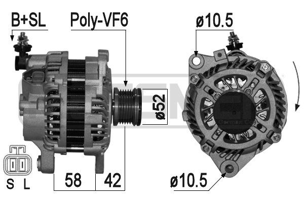 ERA 209153A Alternator