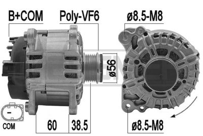 Alternator ERA 209230
