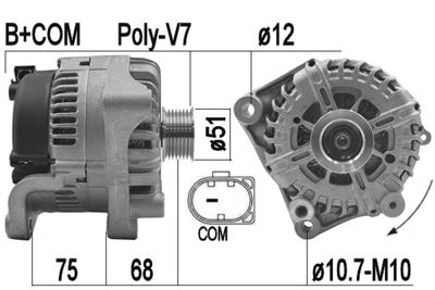 Alternator ERA 209236