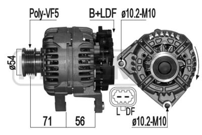 Alternator ERA 209242