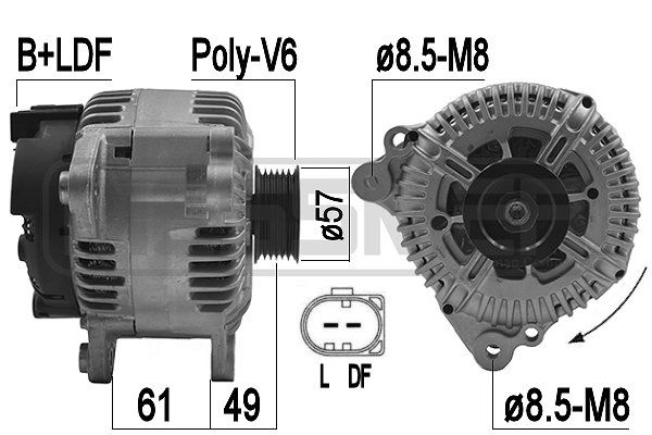 ERA 209277 Alternator