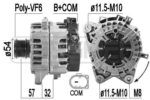ERA 209584 Alternator