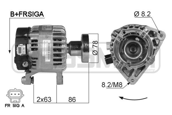 ERA 210013 Alternator