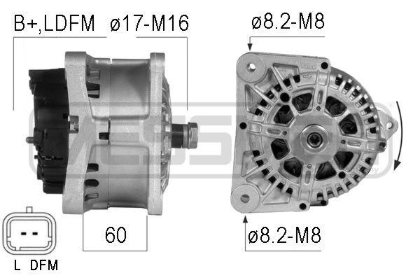 ERA 210280 Alternator