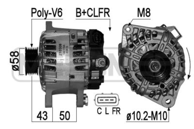 Alternator ERA 210308