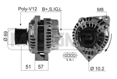 Alternator ERA 210341