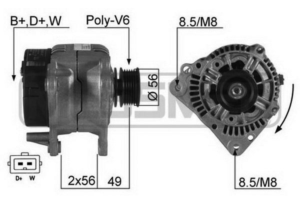 ERA 210350 Alternator