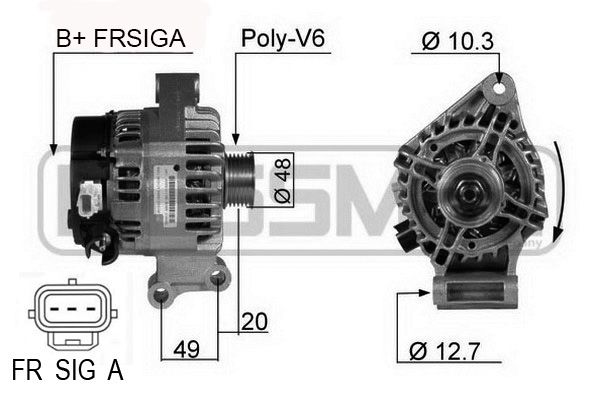 ERA 210357A Alternator