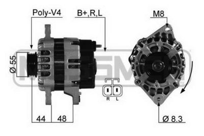 Alternator ERA 210374