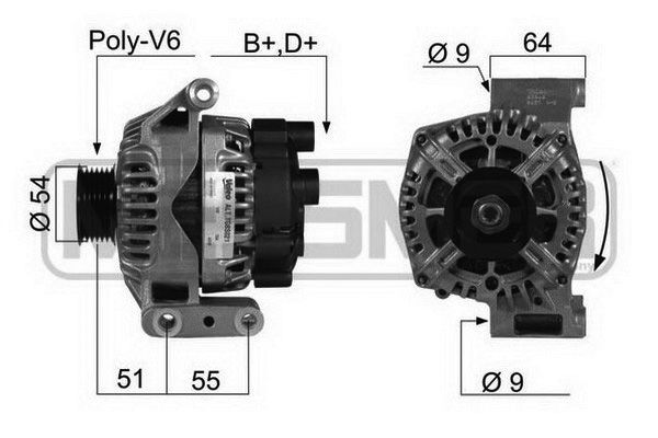 ERA 210406 Alternator