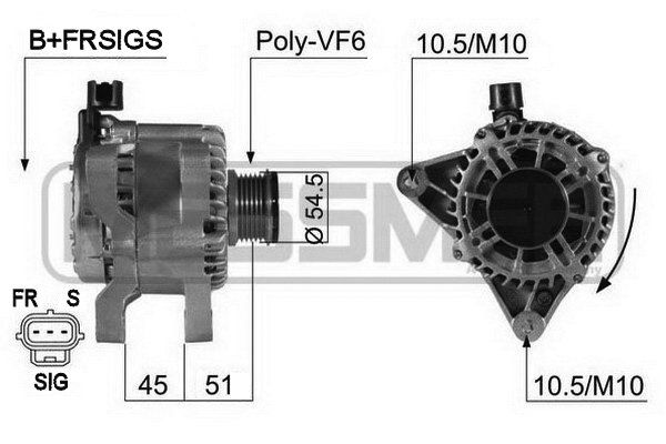ERA 210432 Alternator