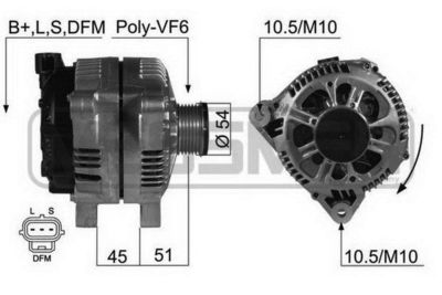 Alternator ERA 210433