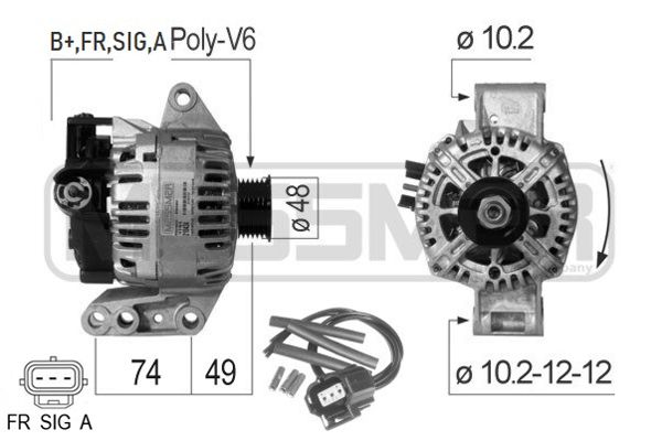 ERA 210434 Alternator