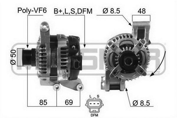 ERA 210441 Alternator