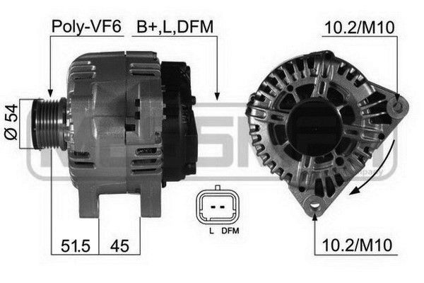 ERA 210471 Alternator