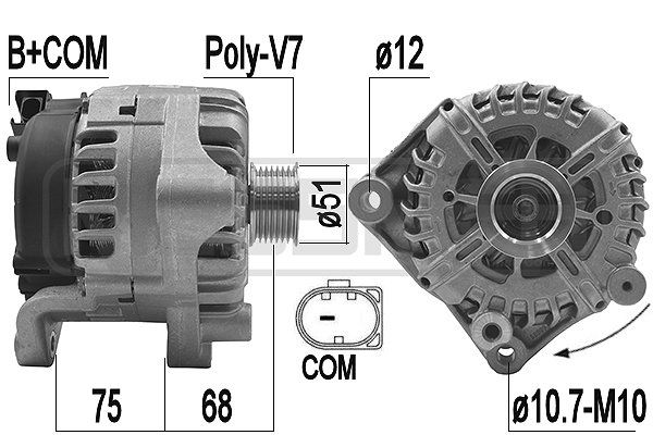 ERA 210517 Alternator