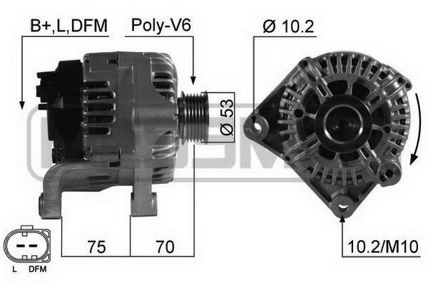 ERA 210530 Alternator